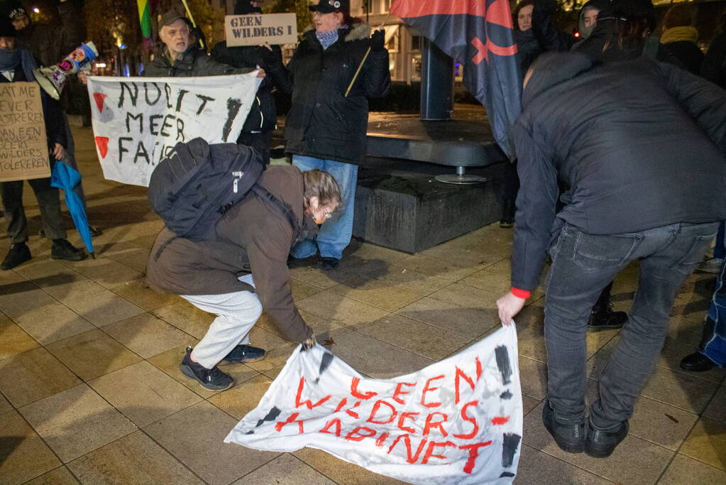 Demonstratie tegen winst PVV