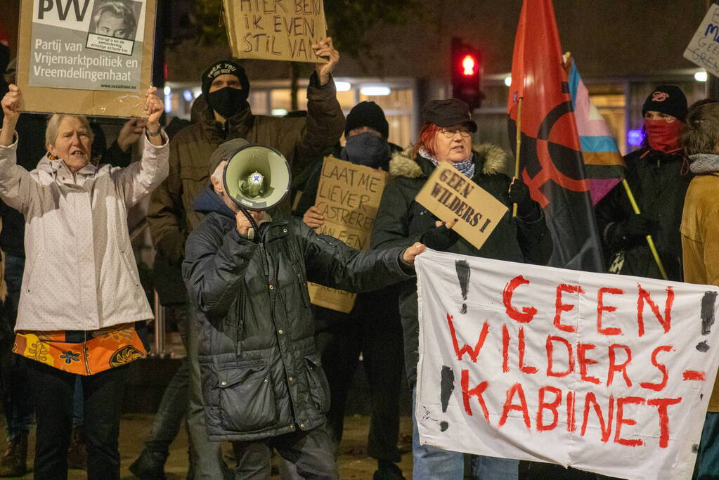 Demonstratie tegen winst PVV