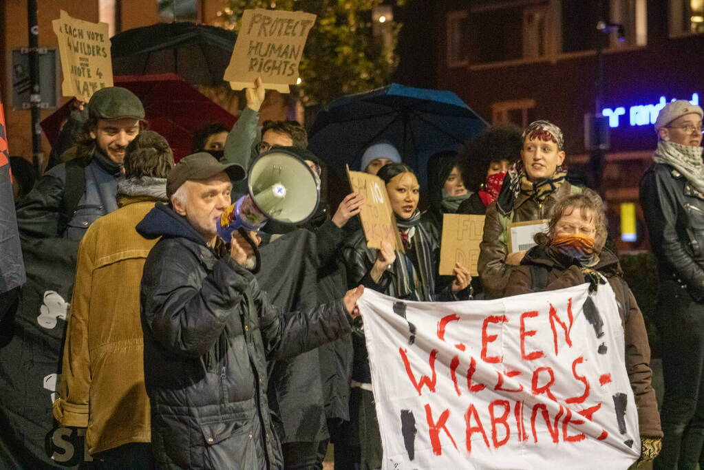 Demonstratie tegen winst PVV