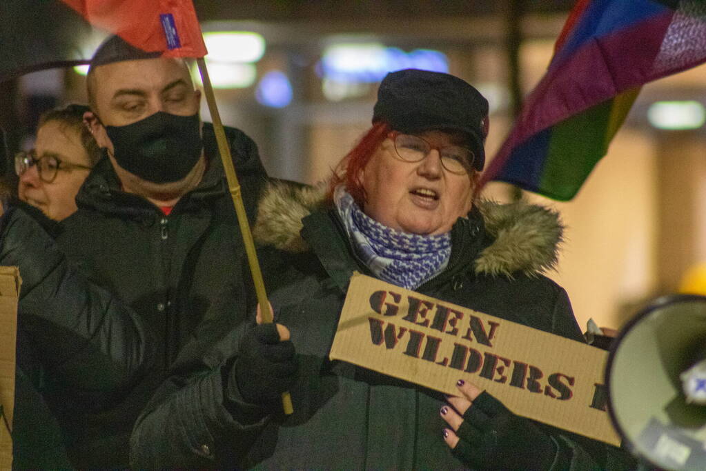 Demonstratie tegen winst PVV