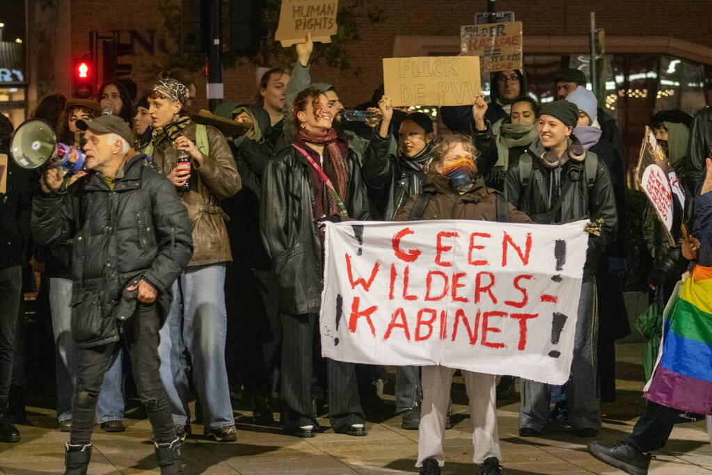 Demonstratie tegen winst PVV