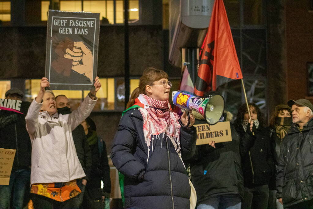 Demonstratie tegen winst PVV