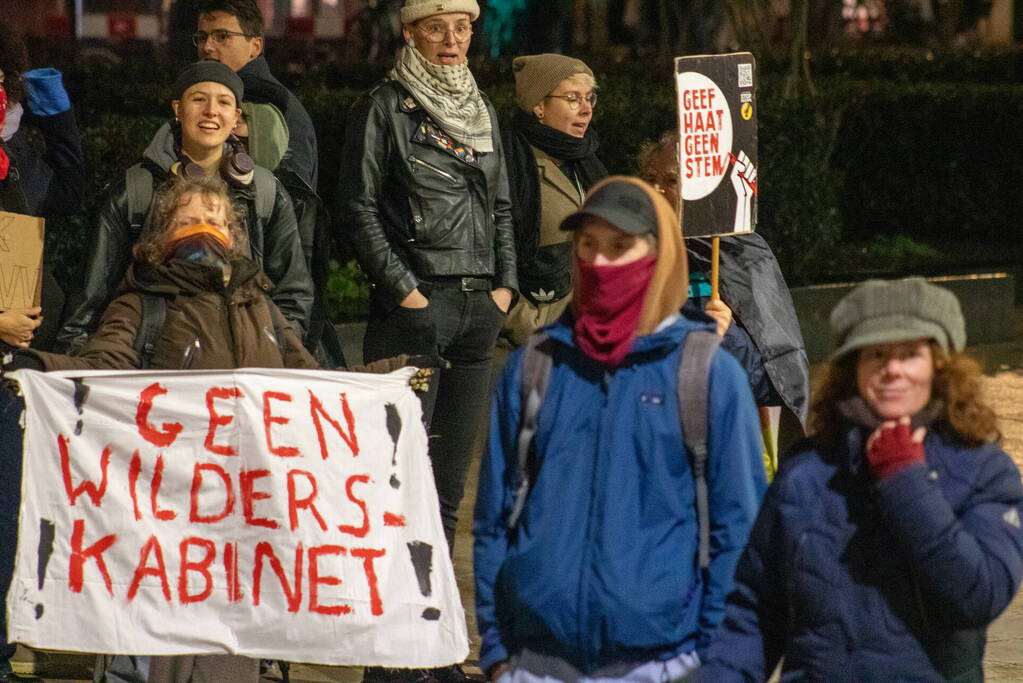 Demonstratie tegen winst PVV