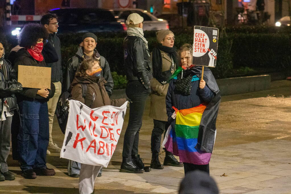 Demonstratie tegen winst PVV