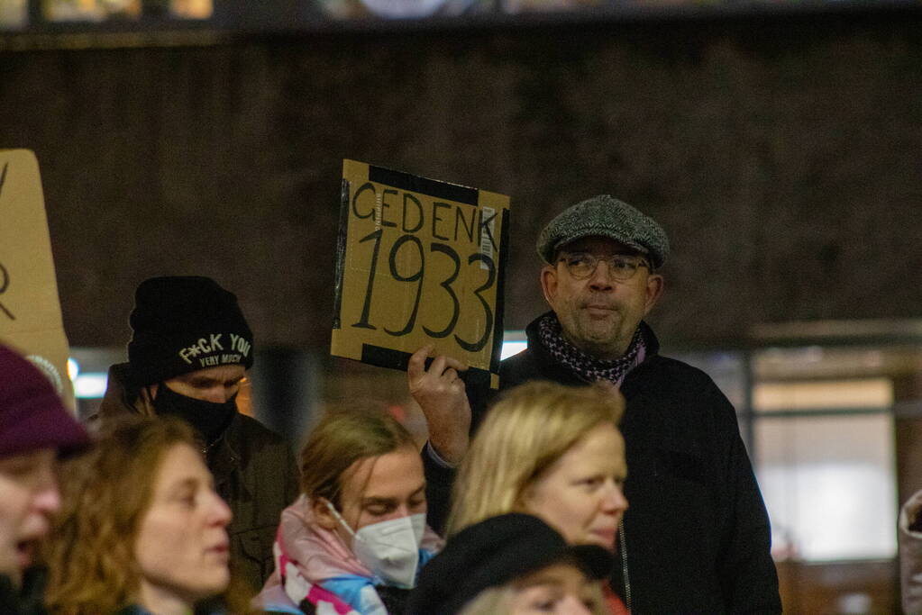 Demonstratie tegen winst PVV