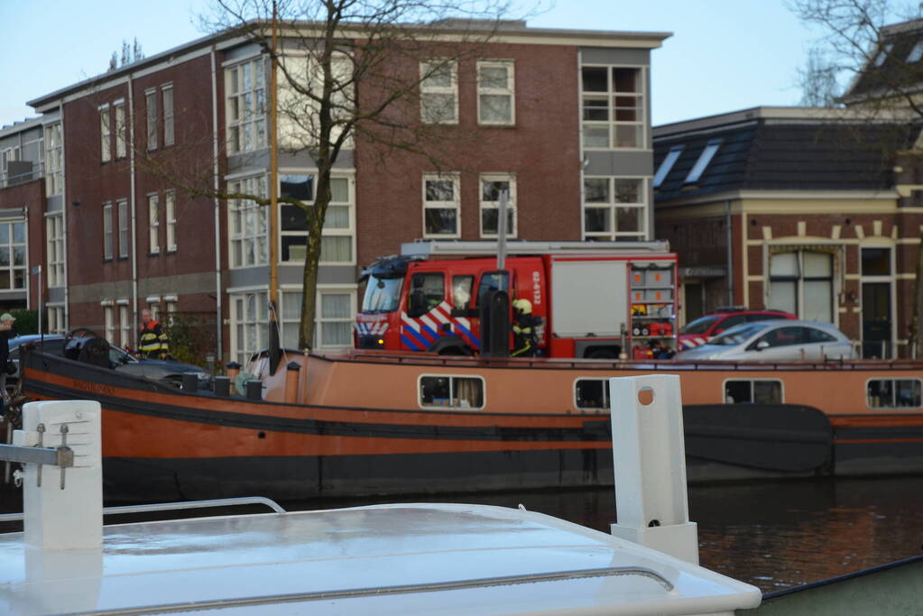 Onderzoek naar rookontwikkeling op woonboot