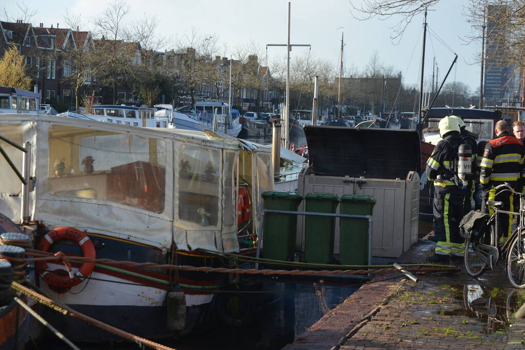 Onderzoek naar rookontwikkeling op woonboot