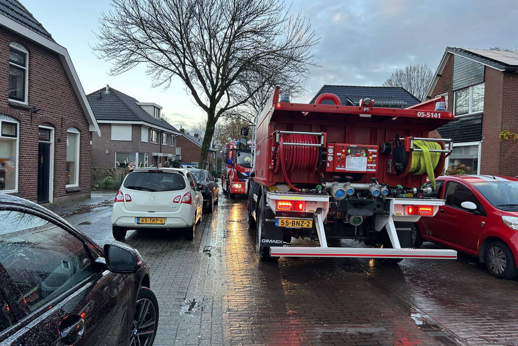 Schuurbrand blijkt brandende vuurton