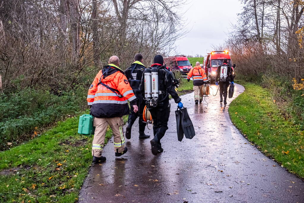 Persoon raakt te water en overlijdt