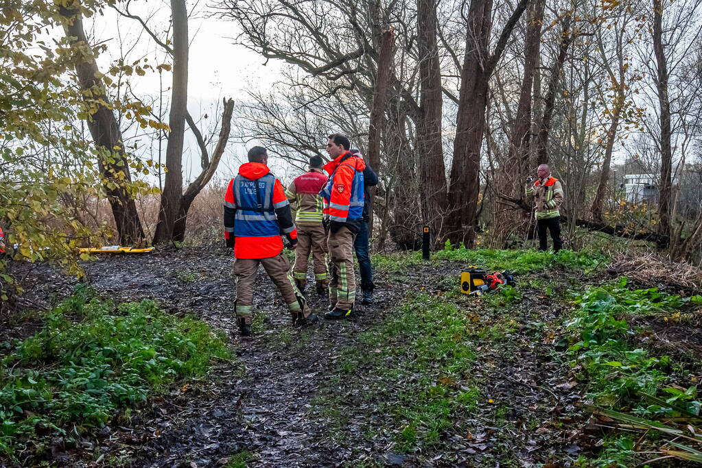 Persoon raakt te water en overlijdt