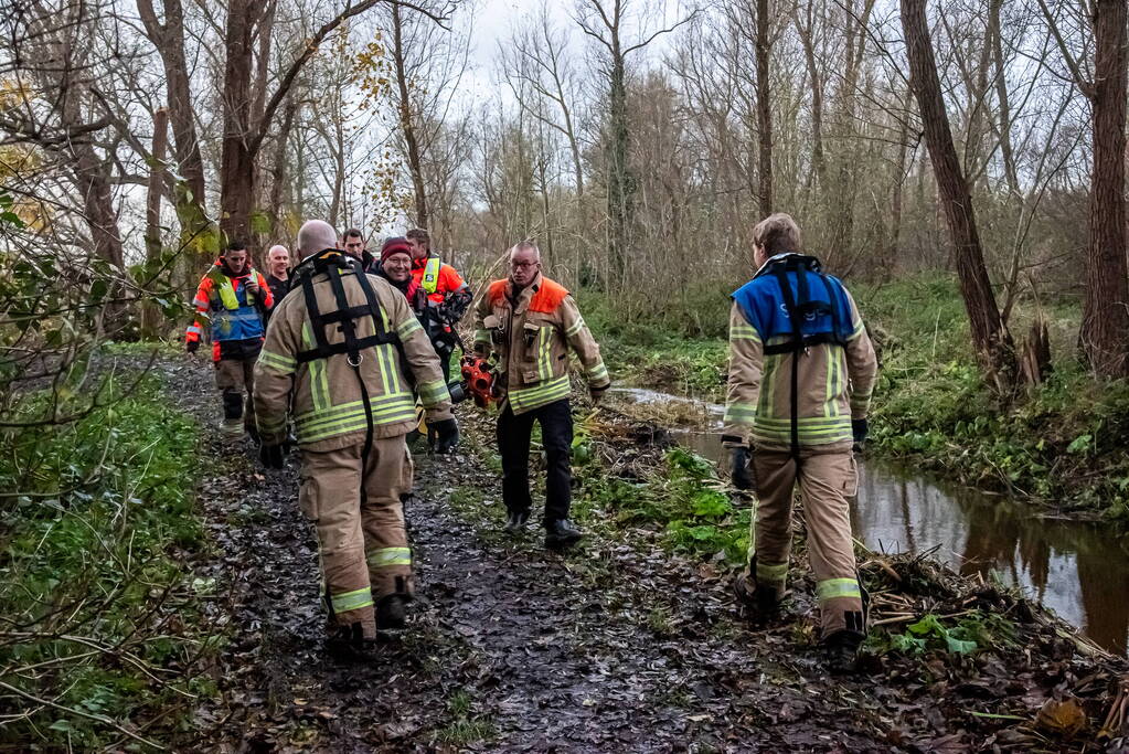 Persoon raakt te water en overlijdt