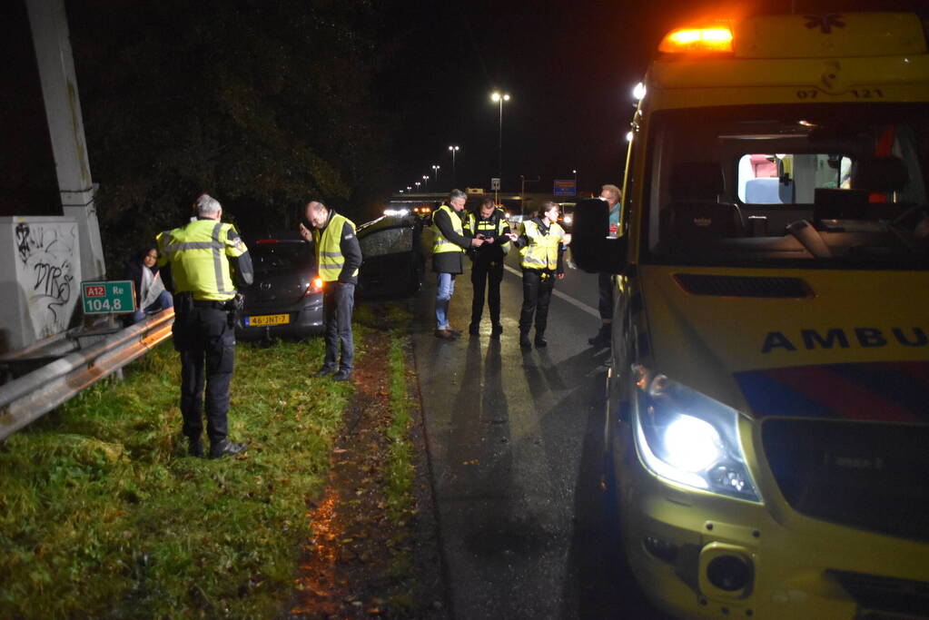 Gewonde bij ongeval op snelweg