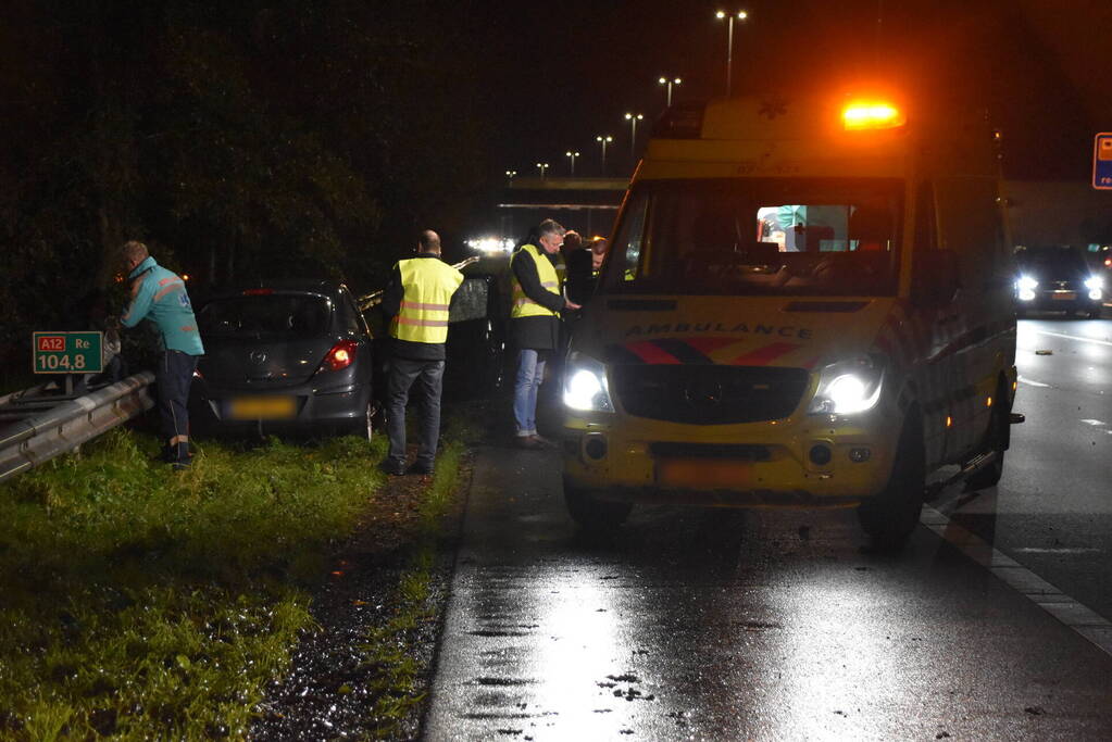 Gewonde bij ongeval op snelweg