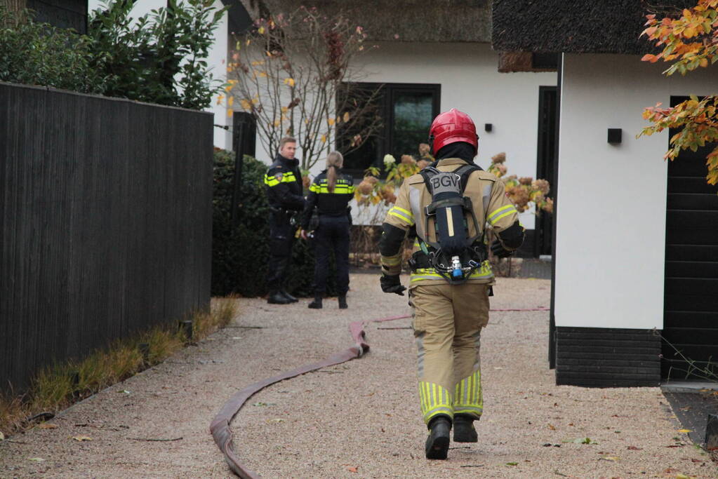 Flinke rookontwikkeling bij brand in vrijstaande villa