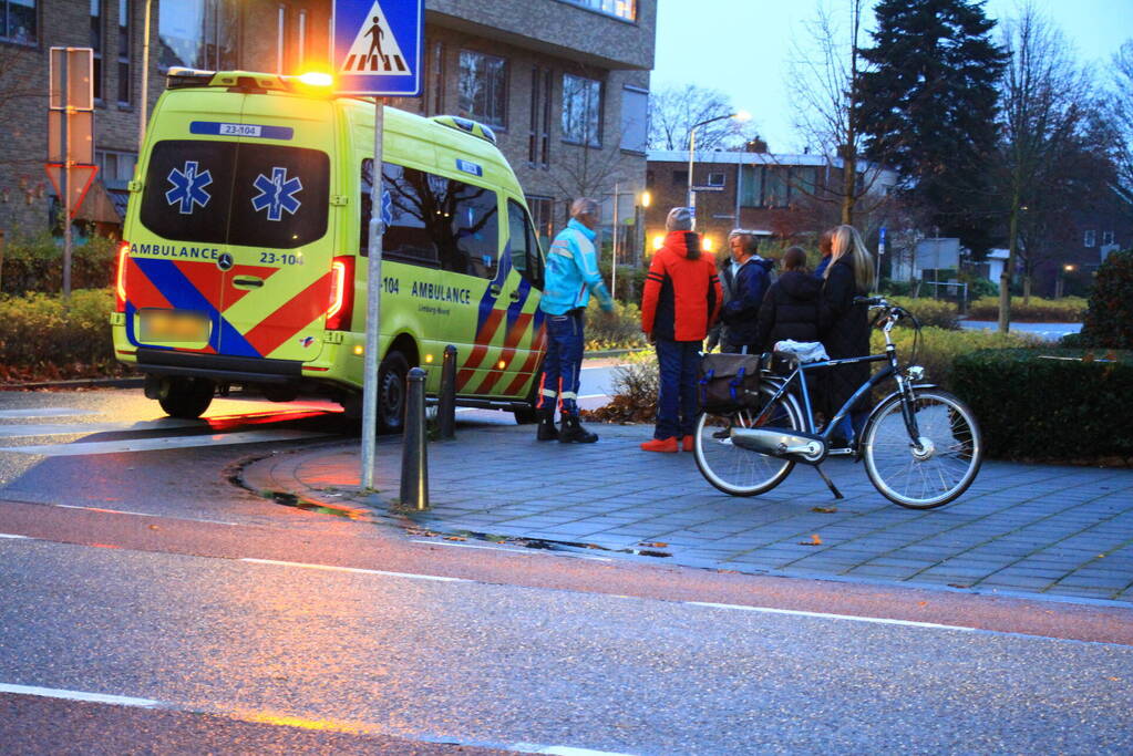 Fietser in botsing met automobilist