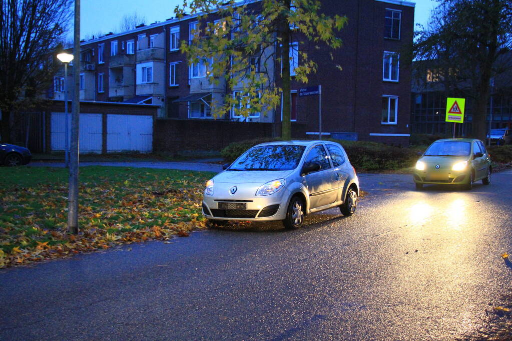 Fietser in botsing met automobilist