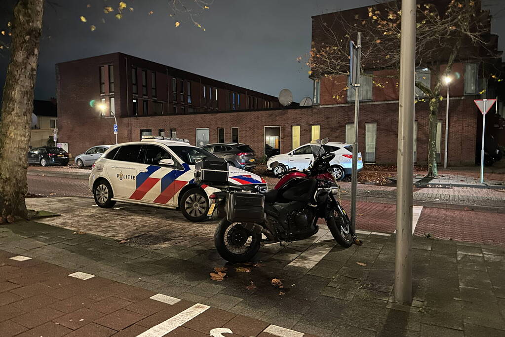 Achtergelaten scooter aangetroffen na melding overval