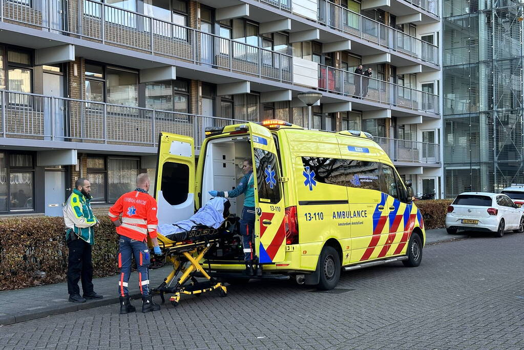 Gewonde na melding schietpartij in flat