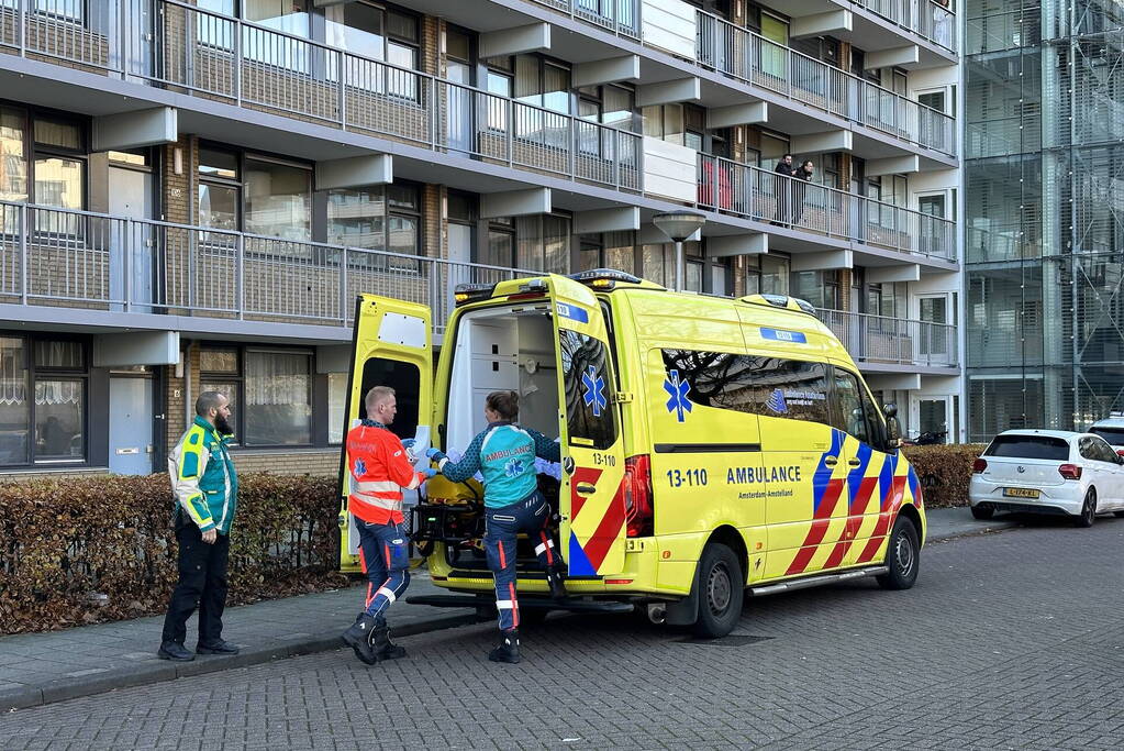 Gewonde na melding schietpartij in flat