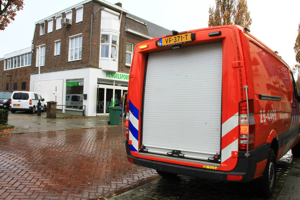 Onderzoek naar vreemde lucht in winkel