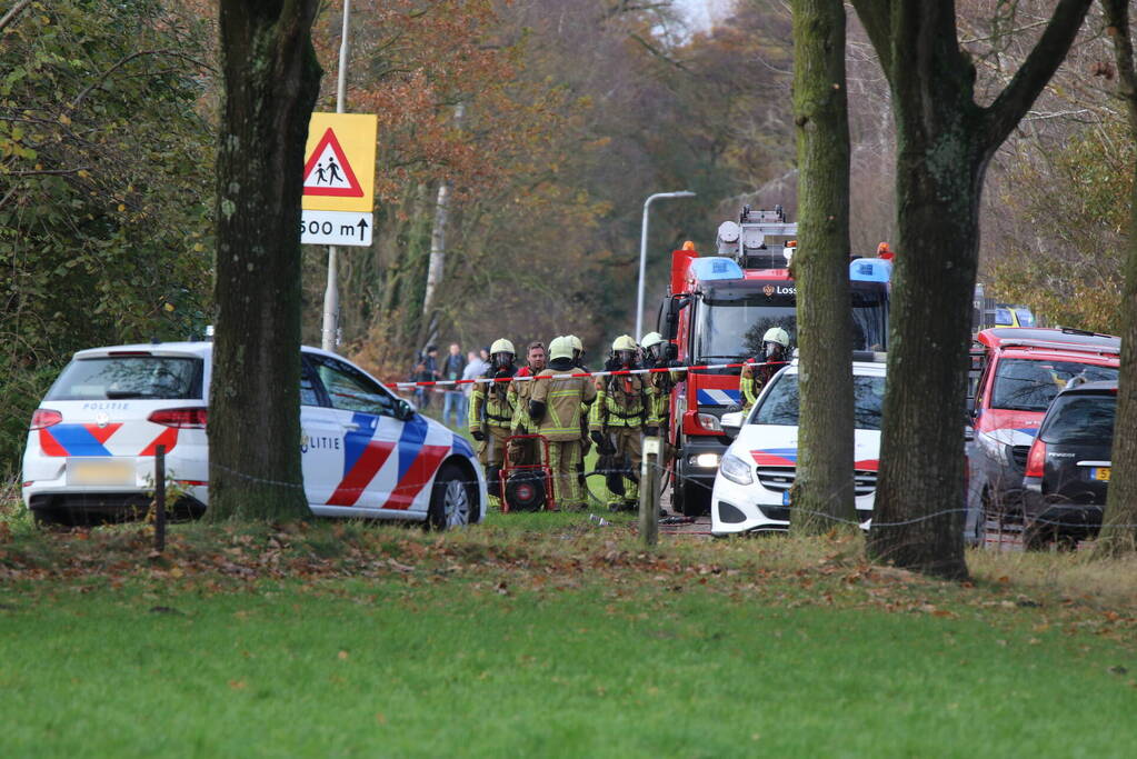 Drugslab aangetroffen bij boerderij