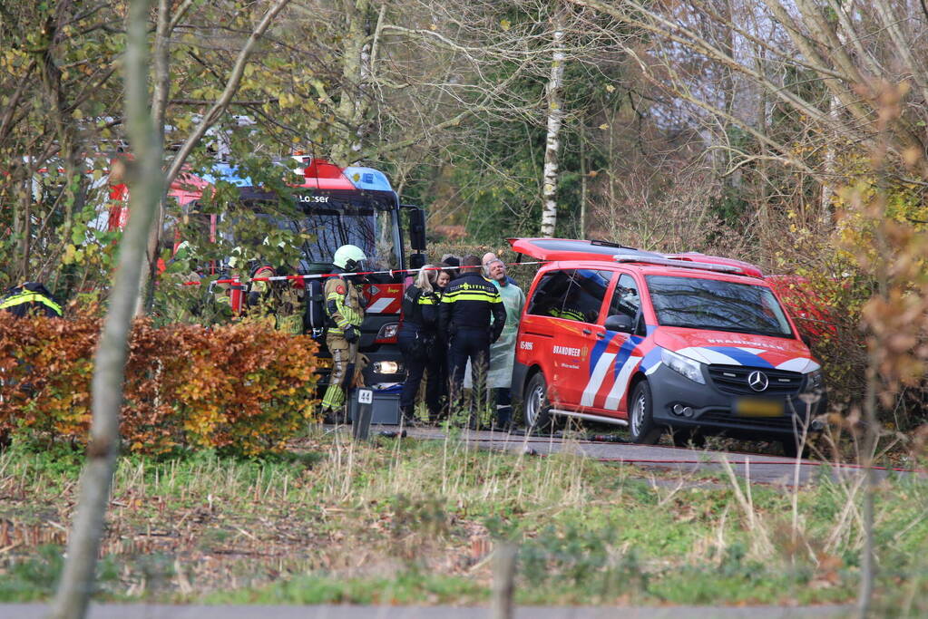 Drugslab aangetroffen bij boerderij