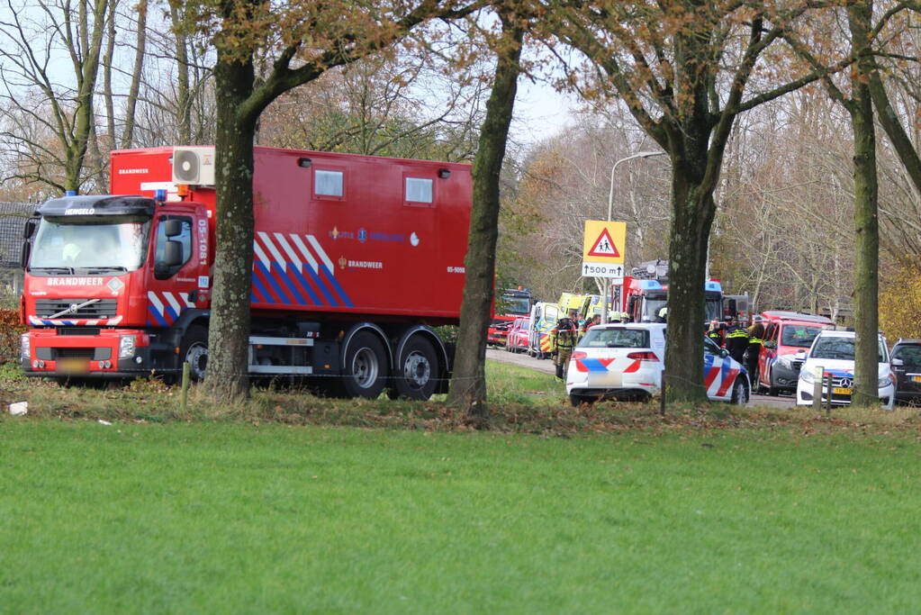 Drugslab aangetroffen bij boerderij