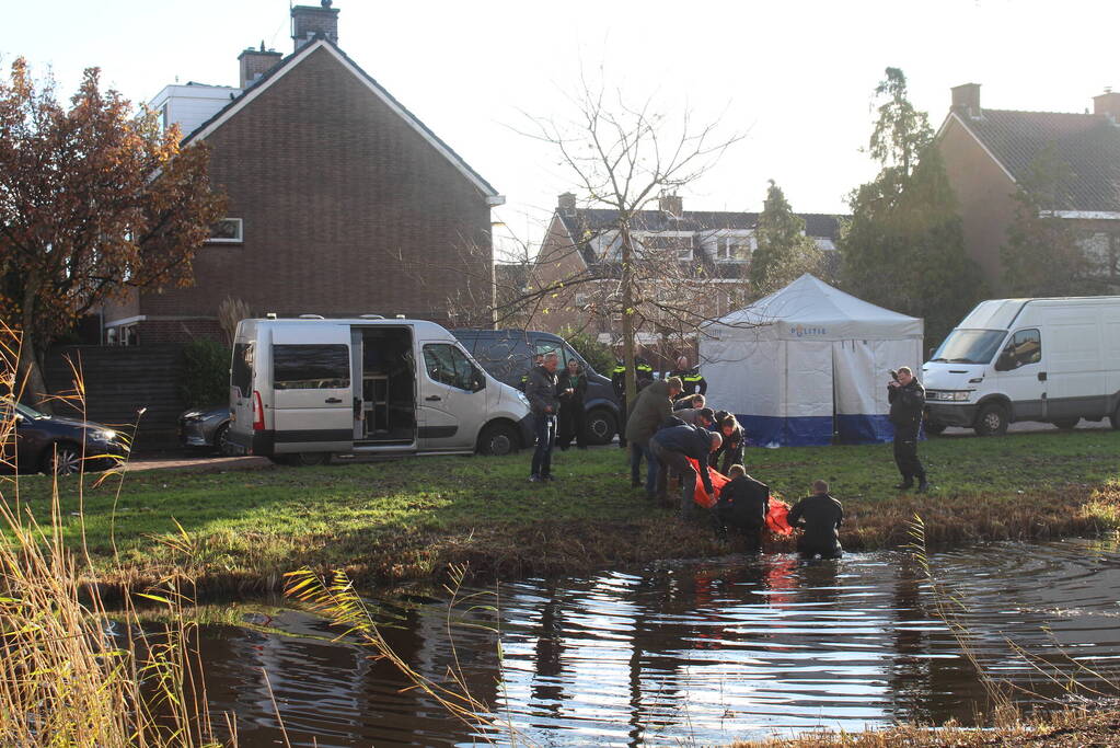 Levenloos lichaam aangetroffen in water