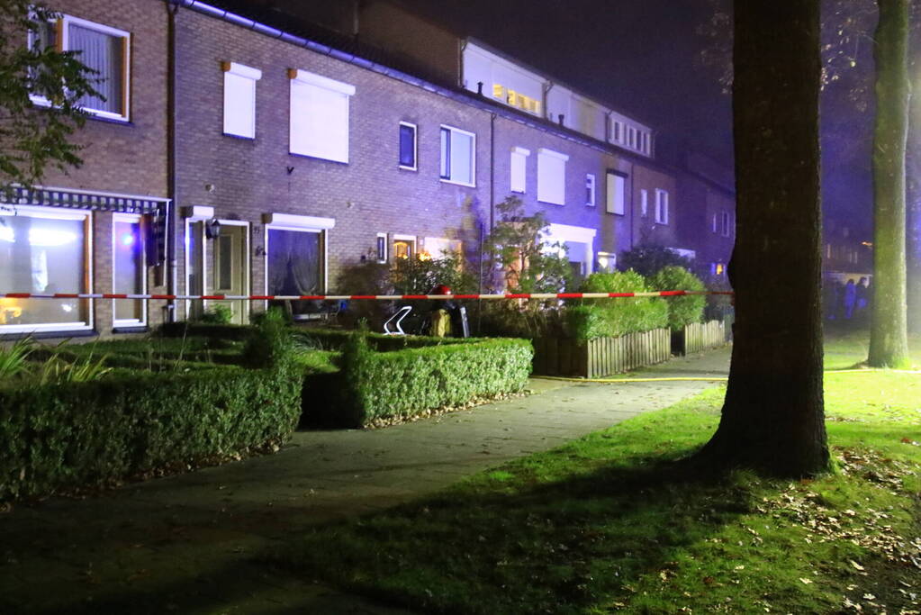 Hevige rookontwikkeling bij brand in woning