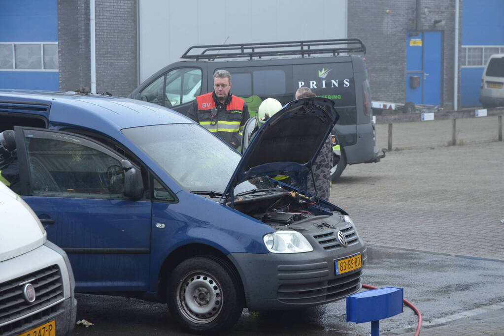 Schade aan voertuig na brand