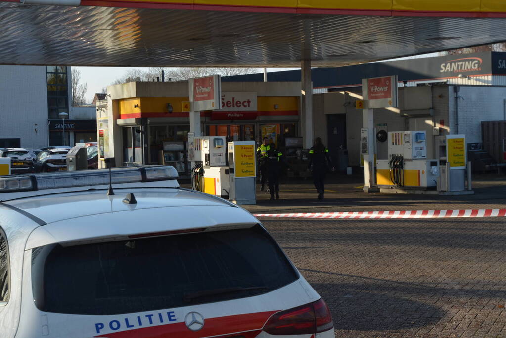 Overval op tankstation Shell