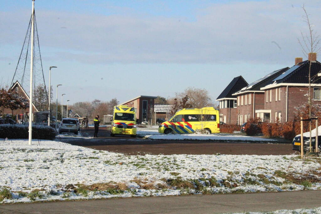 Traumateam assisteert bij medische noodsituatie