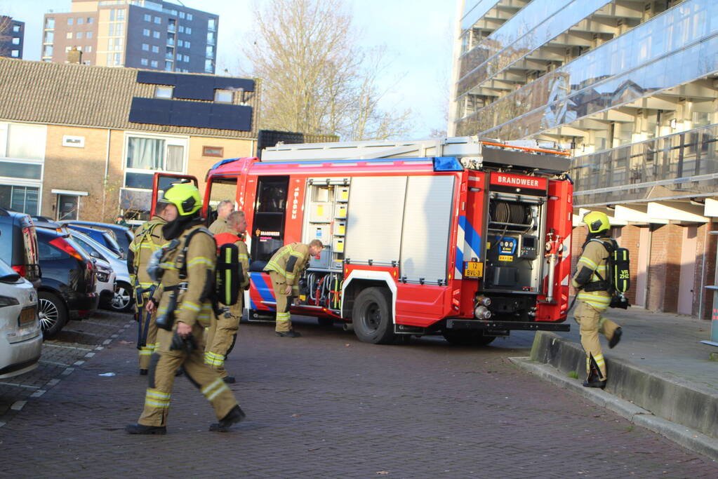 Gewonde bij brand in flatwoning