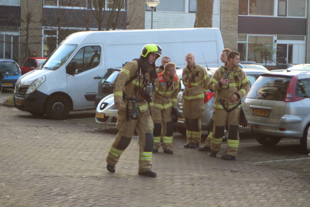 Gewonde bij brand in flatwoning