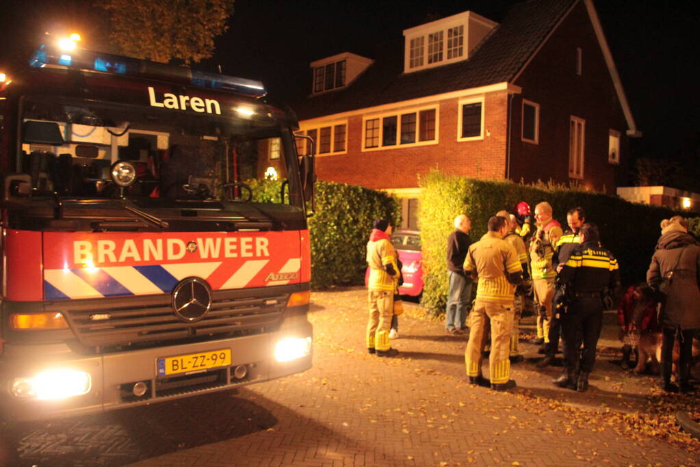 Onderzoek naar rookontwikkeling in woning