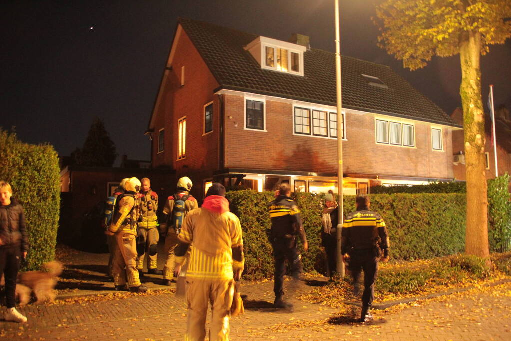 Onderzoek naar rookontwikkeling in woning