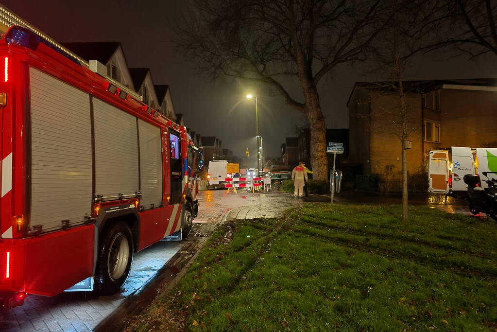 Opnieuw flinke waterlekkage