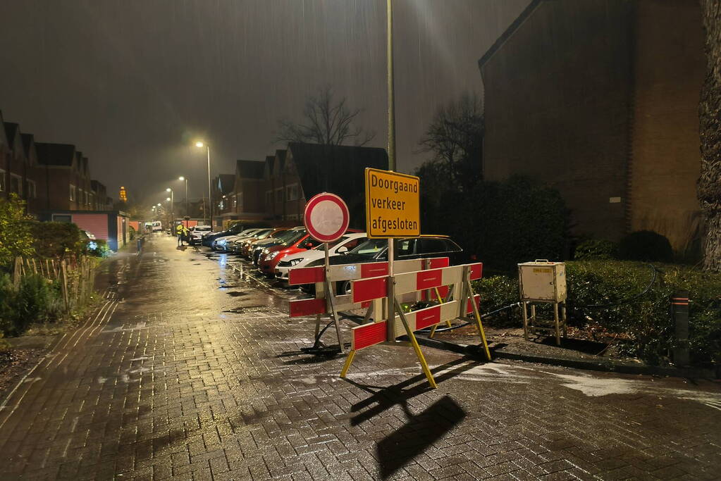 Opnieuw flinke waterlekkage