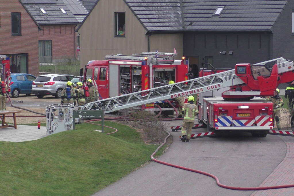 Felle brand in sauna van vakantiewoning