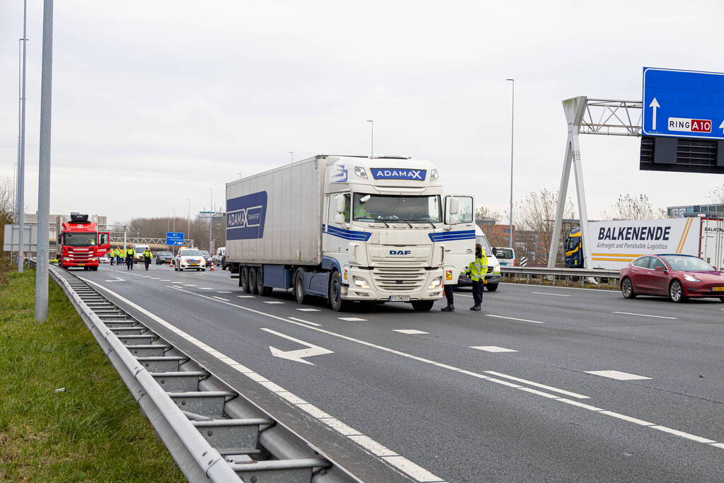 Zwaargewonde bij ongeval op snelweg