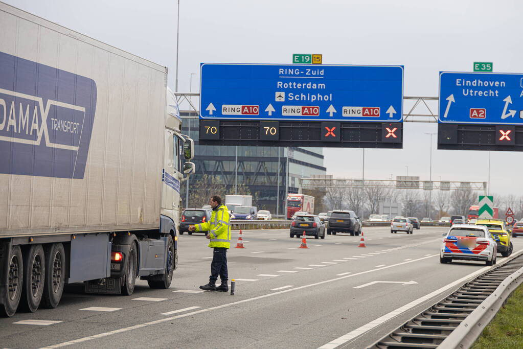 Zwaargewonde bij ongeval op snelweg