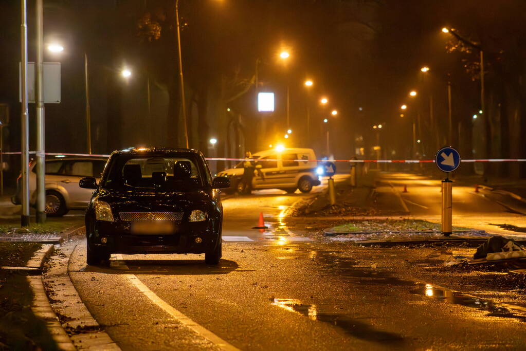 Voetganger zwaargewond bij aanrijding