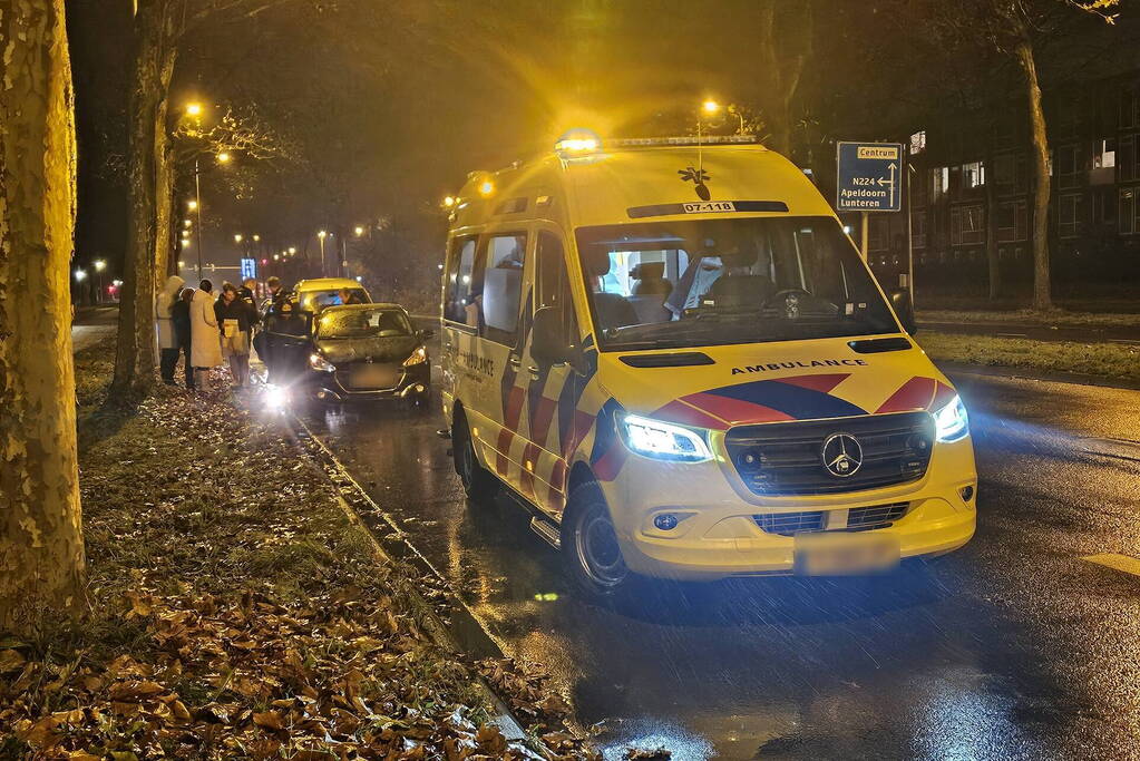 Schade bij kop-staart botsing