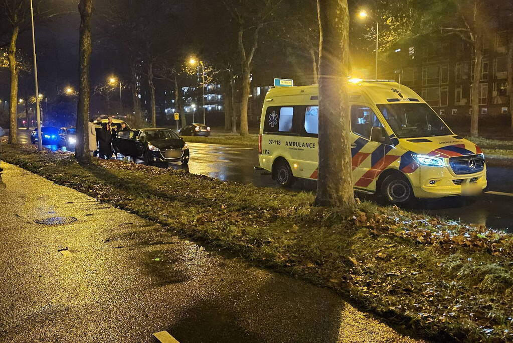 Schade bij kop-staart botsing