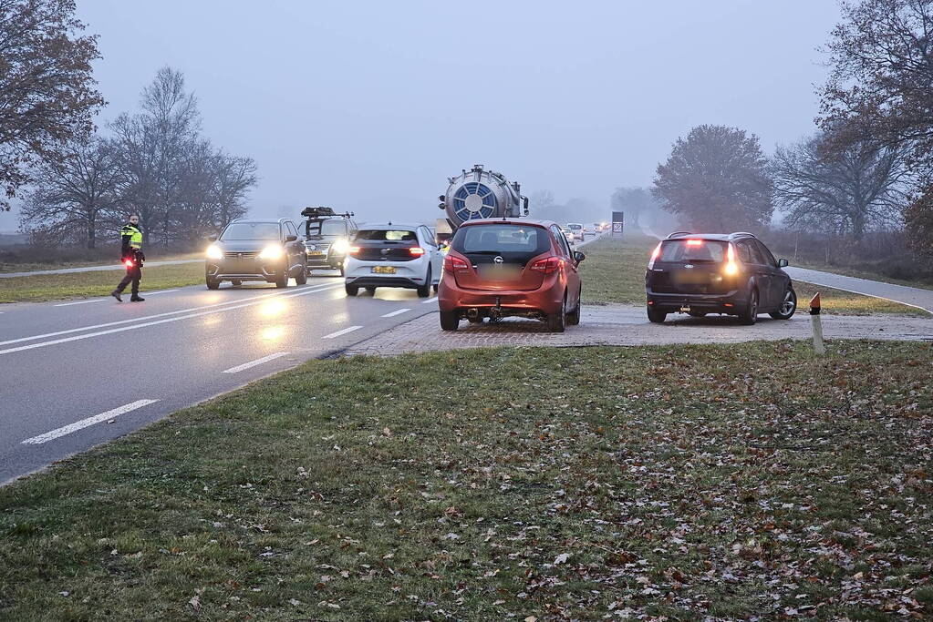 Flinke schade bij kettingbotsing