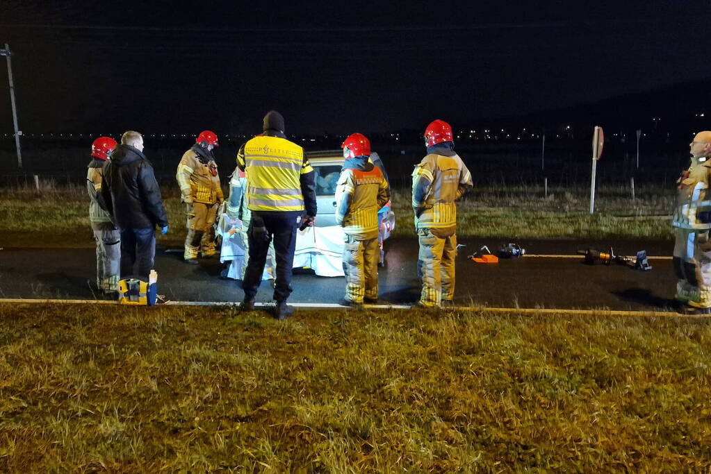 Hulpdiensten groots ingezet voor ongeval