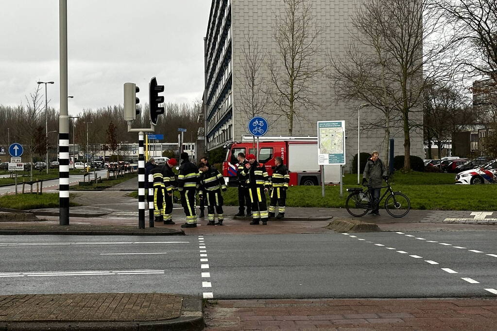 Brandweer onderzoekt gaslucht