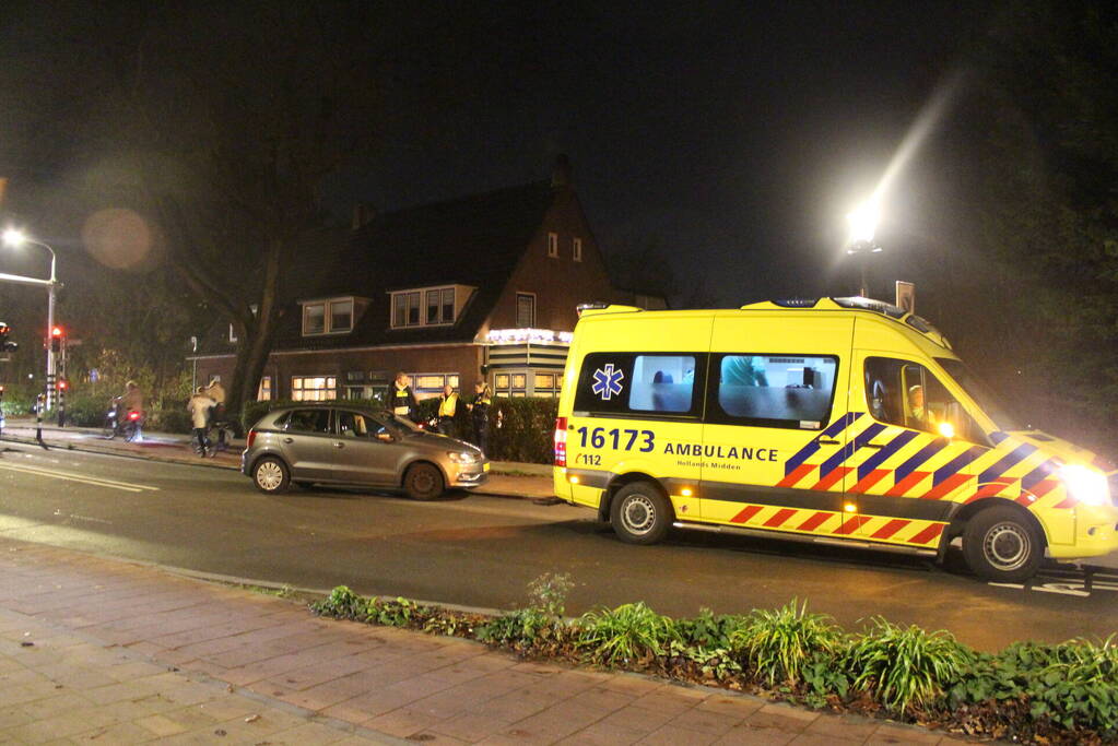 Fietser gewond bij aanrijding met auto