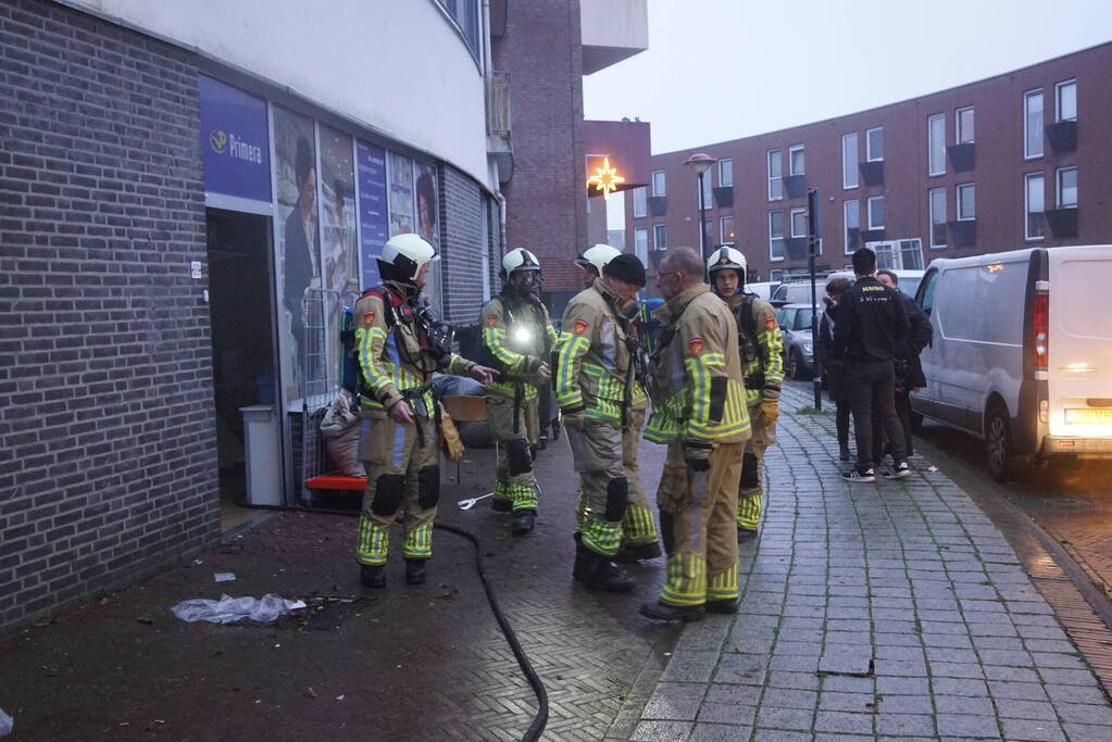 Brand in meterkast Primera Nieuwland