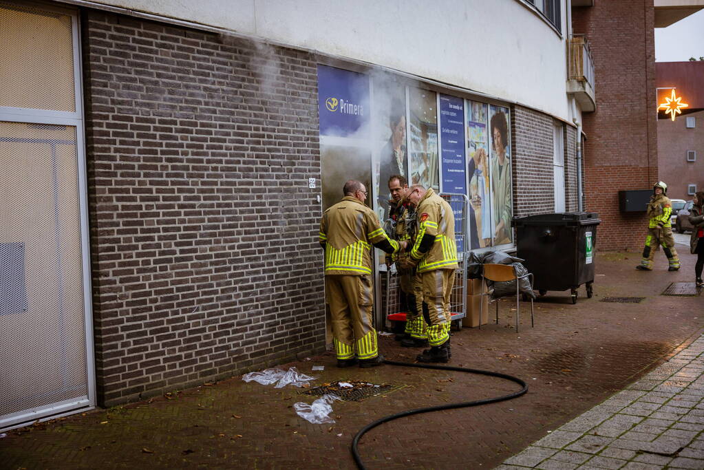 Brand in meterkast Primera Nieuwland